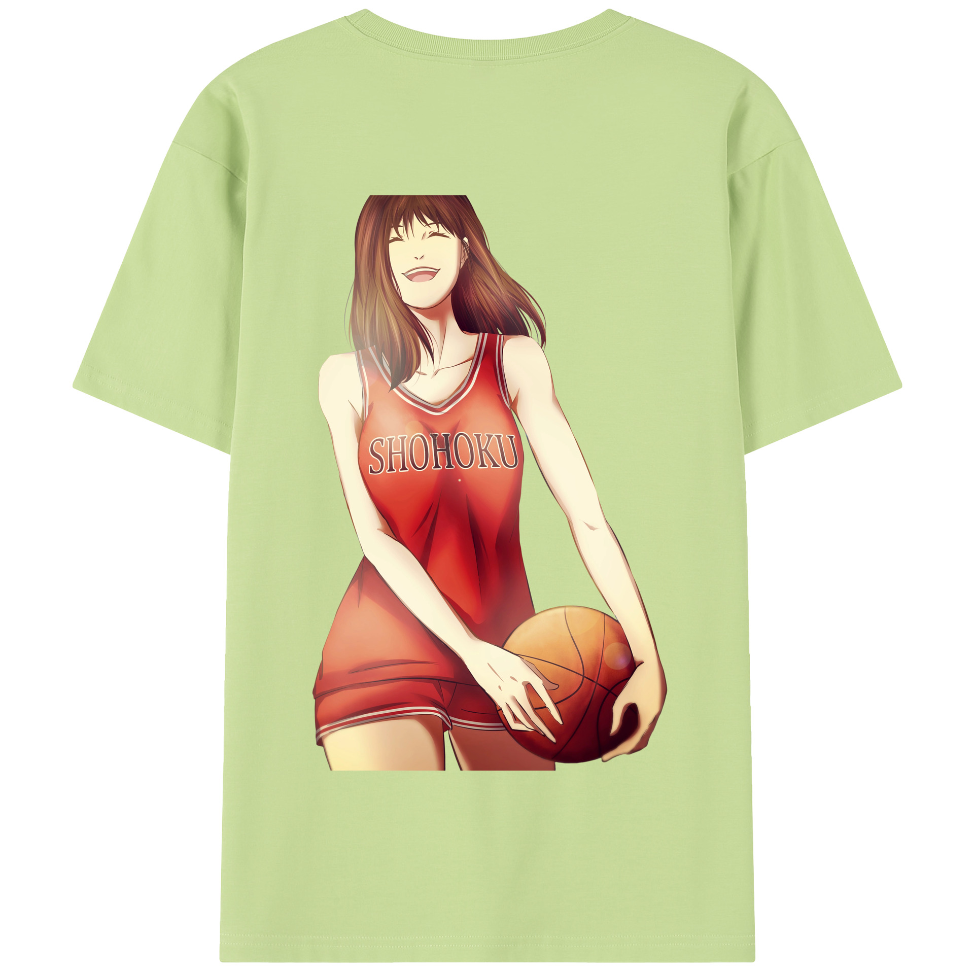 SLAM DUNK／スラムダンク 綿100％半袖Tシャツ（背面プリント）